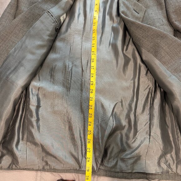 Vestimenta mens size 38R 2 button Blazer 95% Pure New Wool Italian Made Timeless - Picture 8 of 12